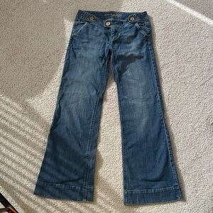 American Eagle Outfitters Blue Flare Jeans
